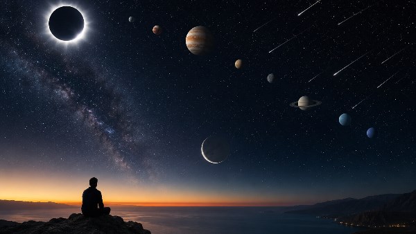 ليلة استثنائية... 4 ظواهر فلكية تتزامن في 12 آب