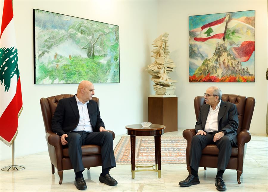 عون بحث مع سلام بسط سلطة الدولة على محافظة بيروت وحصر السلاح فيها