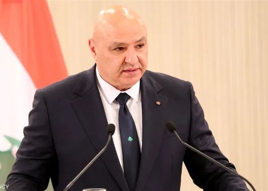 عون معايدا الجيش: لا شرعية لأي سلاح خارج شرعية الدولة