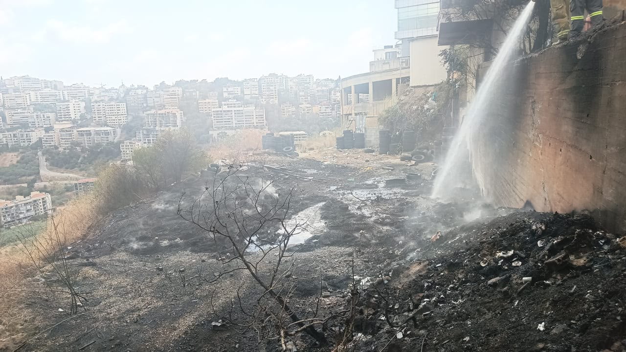 حريق في المكلس... والدفاع المدني يخمده