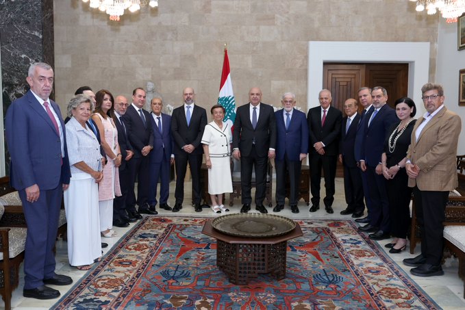 عون: لن نسمح لإسرائيل أن تبقى على أي شبر في أرضنا