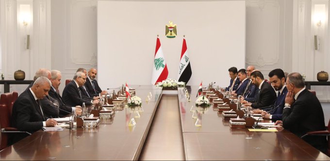 سلام والزيدي يبحثان تعزيز التعاون الاقتصادي بين لبنان والعراق