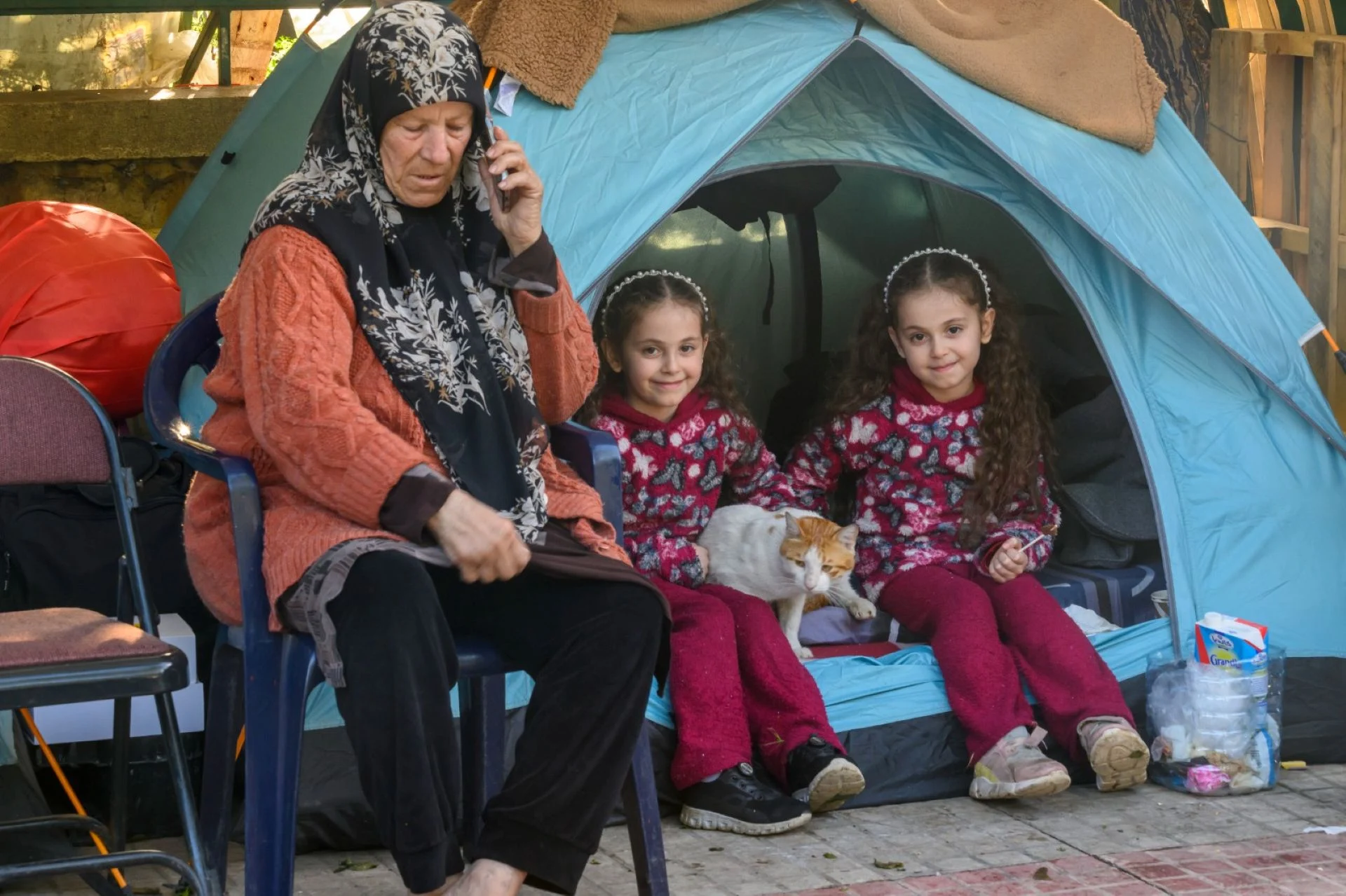 بعد الأخبار المتداولة عن إزالة خيم النازحين في الشويفات.... قوى الامن توضح