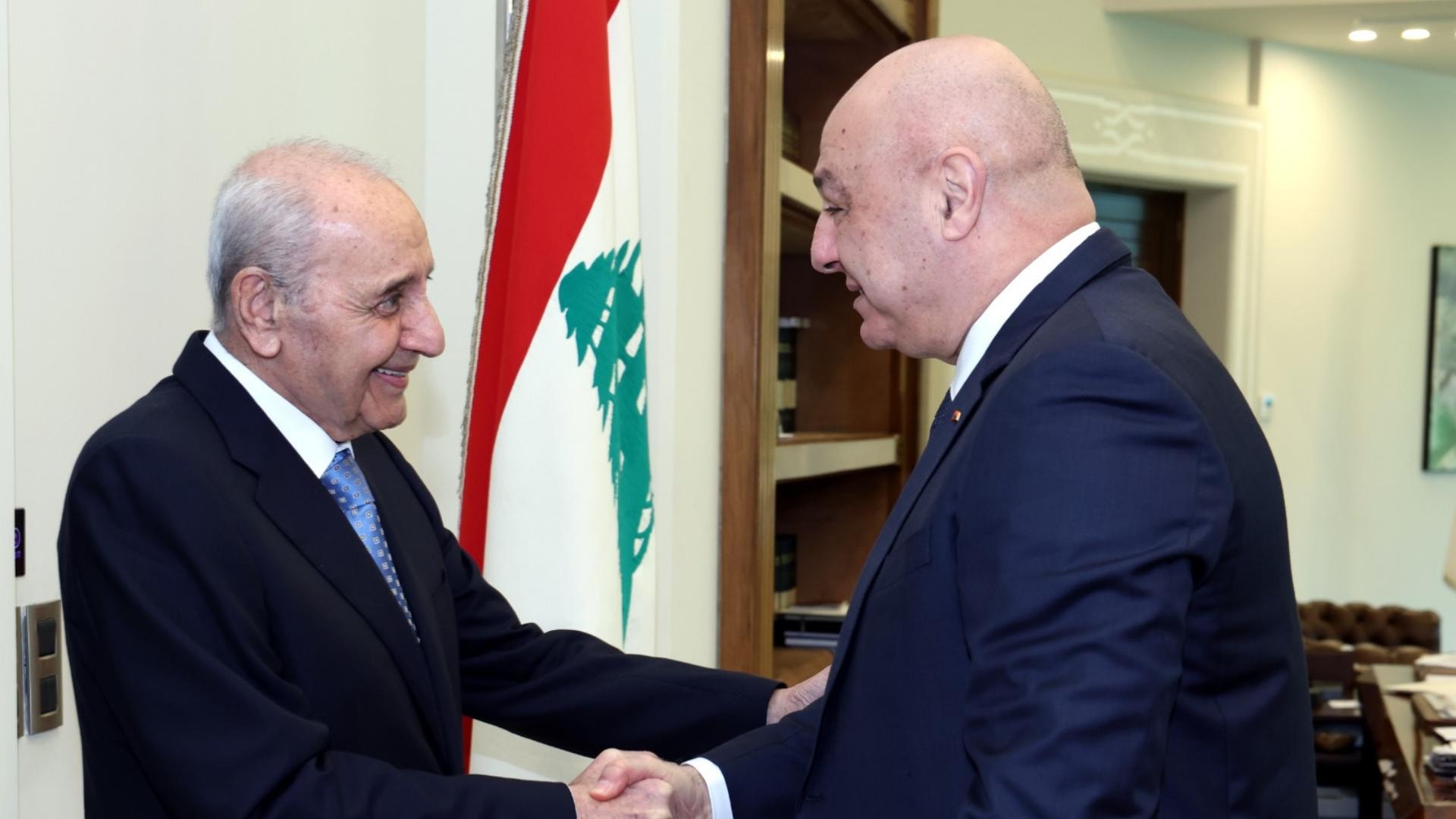 بري مغادرًا بعبدا: "مرتاح"