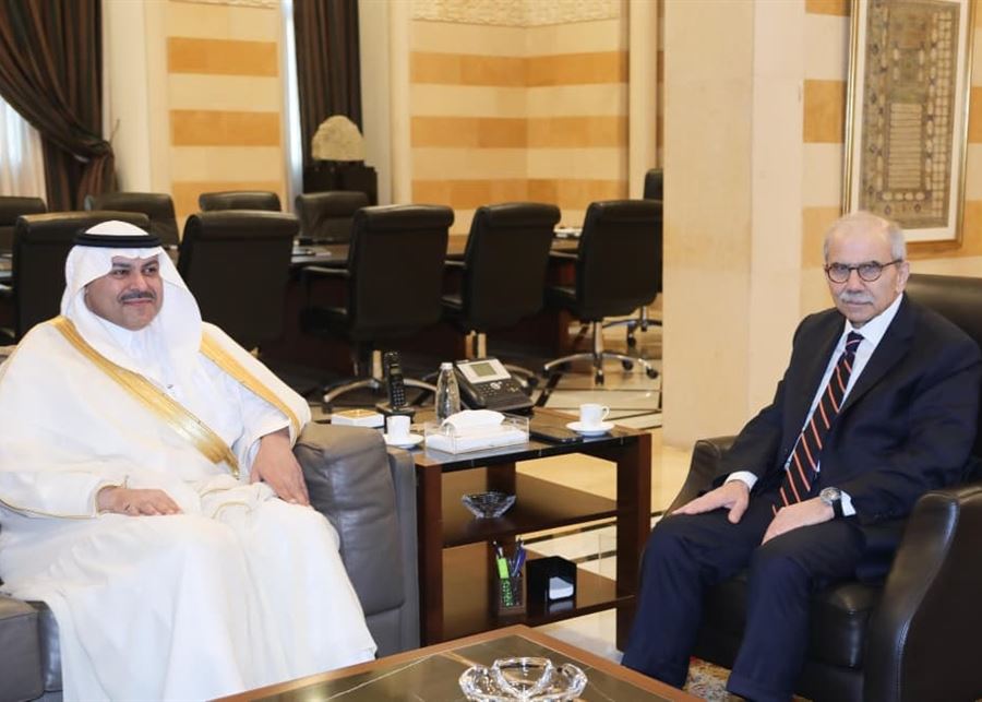 سلام بحث مع كل من السفير السعودي والقائم بالأعمال السوري مستجدات لبنان والمنطقة