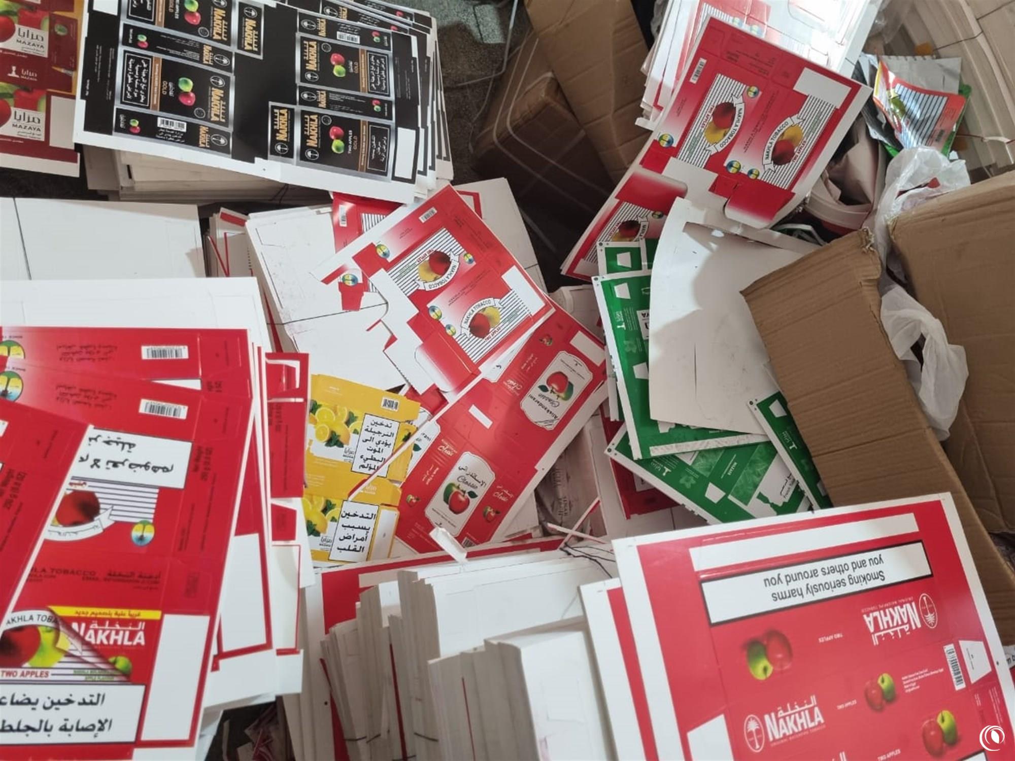 During raid operations, the Regie seized smuggled and counterfeit cigarettes and liquor