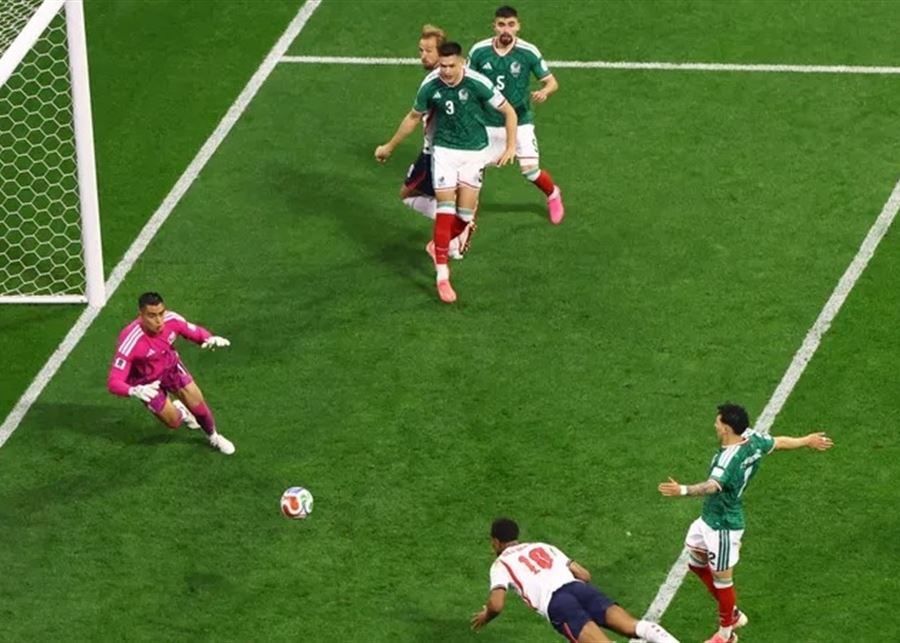 إنجلترا تهزم المكسيك وتبلغ ربع نهائي كأس العالم