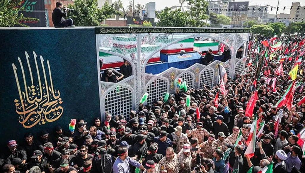 انطلاق موكب جنازة خامنئي في طهران
