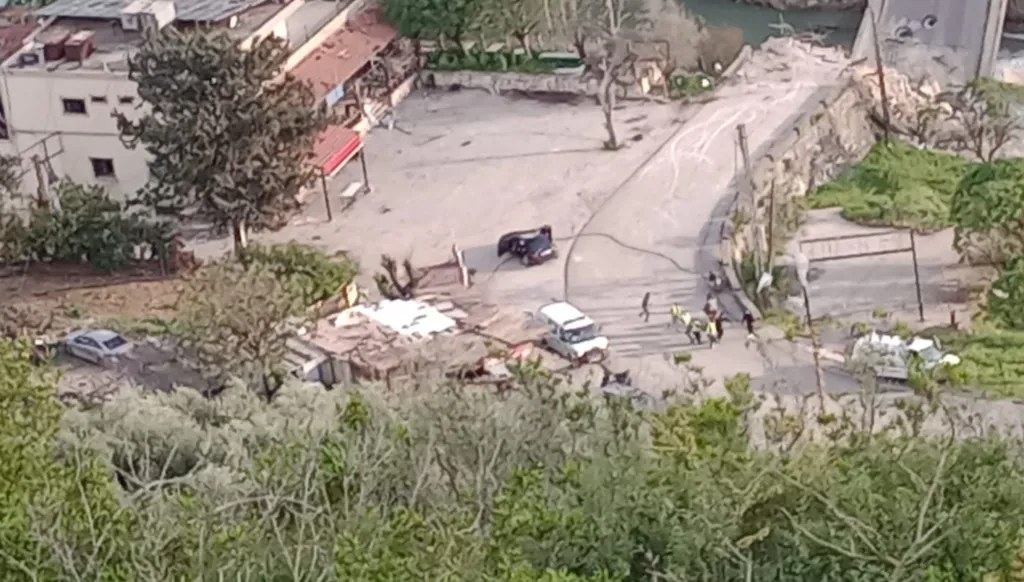 طوار ىء الصحة: 6 جرحى في الغارة على قعقعية الجسر- قضاء النبطية